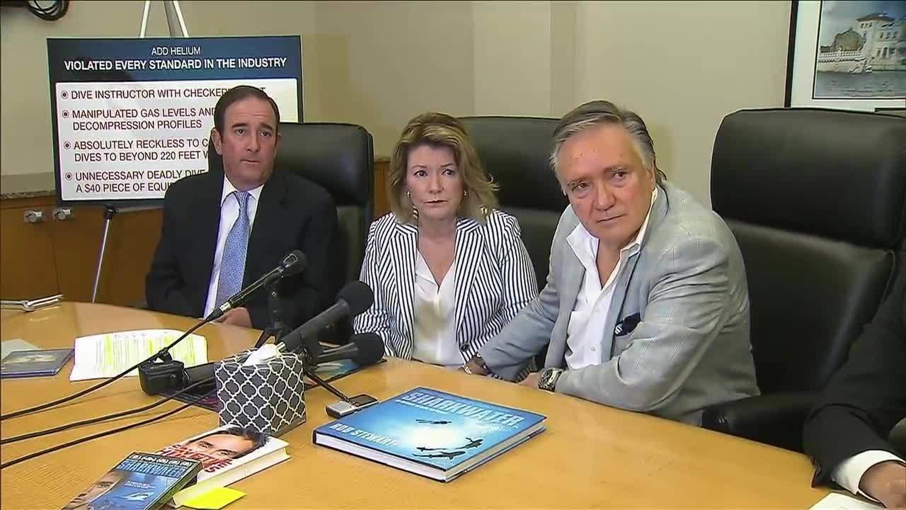 Filmmaker's family files lawsuit after fatal dive