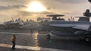 Dream🤩✈️ #navy #militaryaviation #fighterjets #flightdeck #nightops #f18superhornet #animals