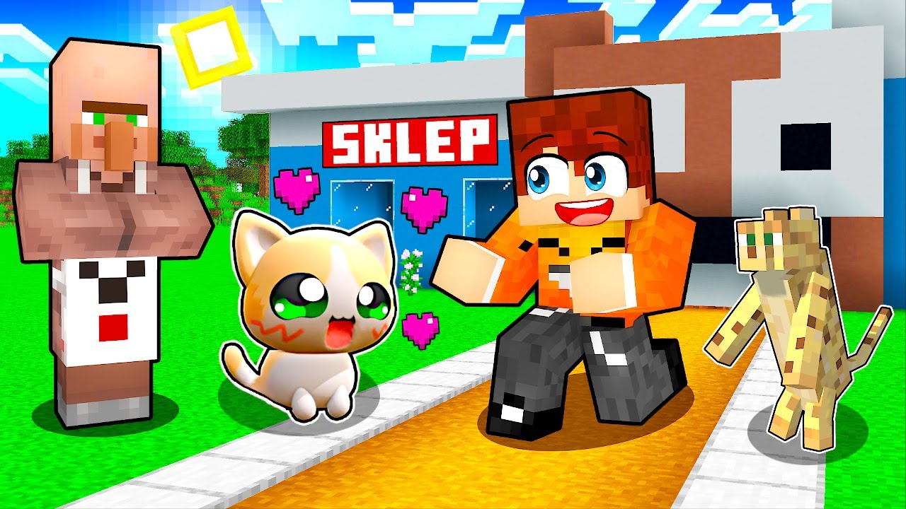 Adoptowałem KOTKA w Minecraft 🐱❤️