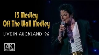 Michael Jackson: The Jackson 5 Medley + Off The Wall Medley Live In Auckland '96 | 4K Ultra Hd