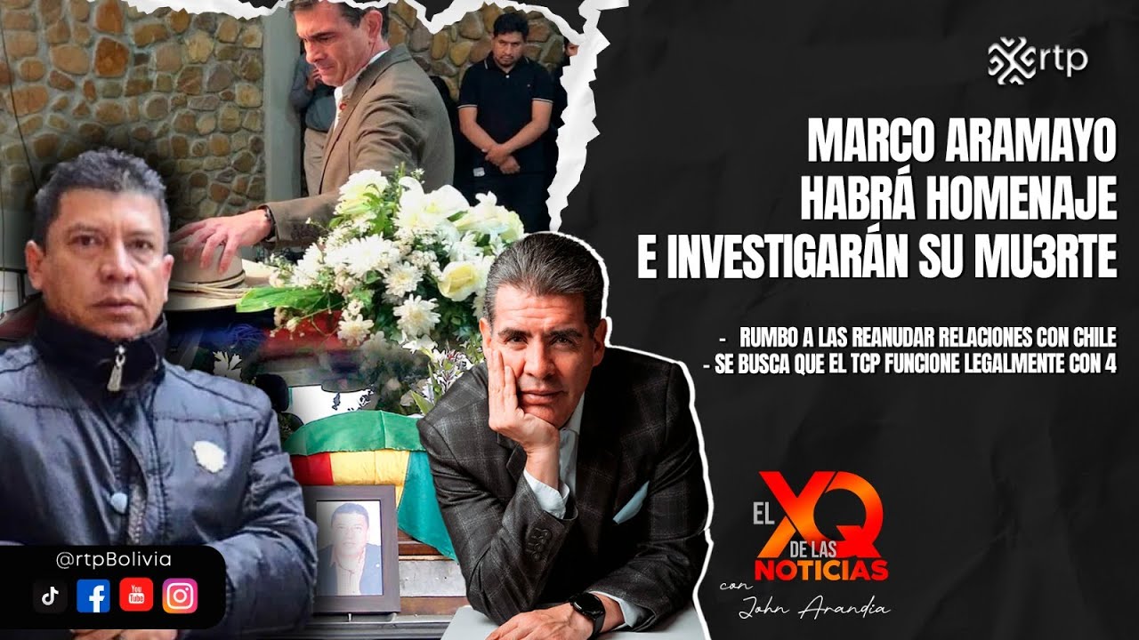 Marco Aramayo Habrá homenaje e investigarán su mu3rte. | XQ de las Noticias | 16-01-2026
