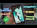 Samsung Galaxy S3 GT-I9300 LineageOS 17.1 | Install Custom Rom android 10