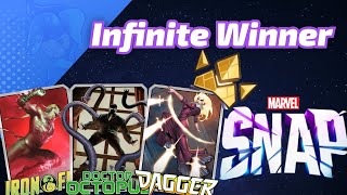 Dagger & Doctor Octopus win an Infinite Conquest - Marvel SNAP Deck Highlight & Gameplay