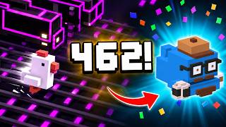 I Beat My Crossy Road High Score Then Unlocked Hipster Whale 462