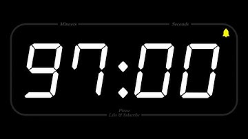 97 MINUTE - TIMER & ALARM - 1080p - COUNTDOWN