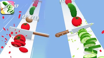 Perfect Slice Play in All Level Gameplay Walkthrough iOS, Android New Update