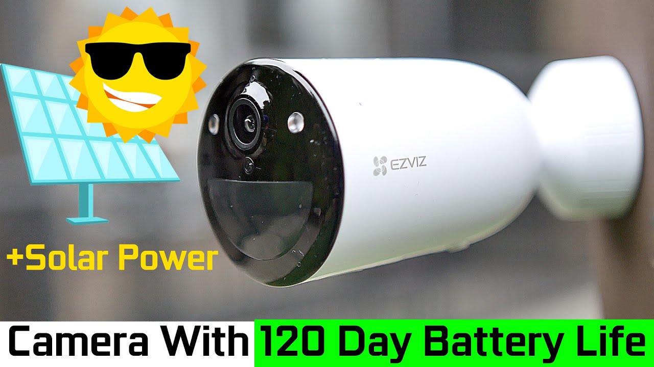 Best Completely Wireless Outdoor Security Camera - EZVIZ CB3 