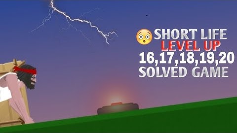 Short Life level 16,17,18,19,20 Android Gameplay Walkthrough || short life solved level || part -2