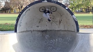 Riding Upside Down & Big Crash