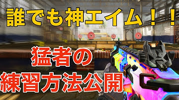 【CoDモバイル】誰でも神エイムになれる‼️猛者の練習方法を公開🔥