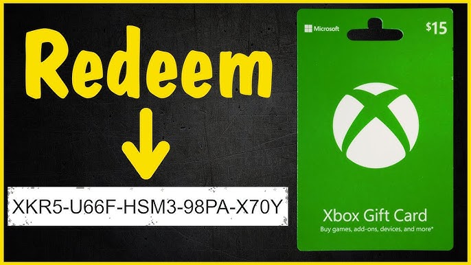How to Redeem Xbox Gift Card on Xbox Console – Xbox One and Xbox One S with  Xbox Live - YouTube