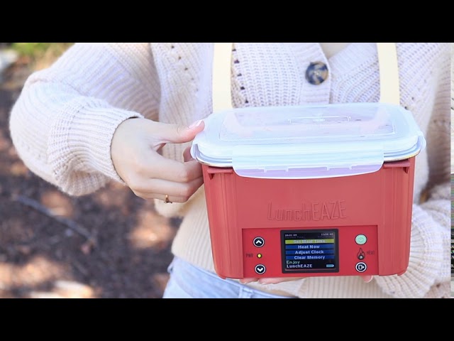 LunchEAZE - Cordless, Smart, Self-Heated Lunch Box
