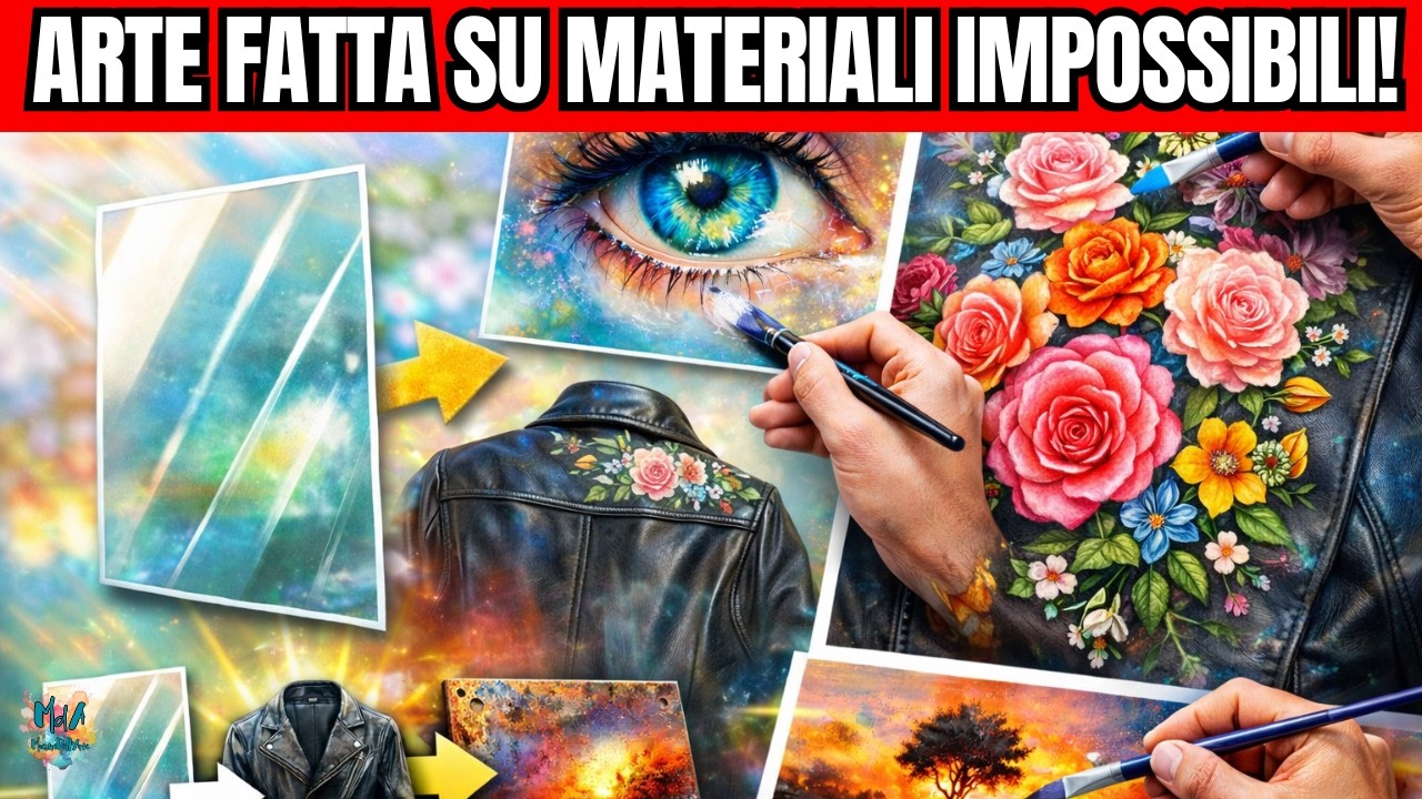 QUESTO NON È UN QUADRO… È ARTE FATTA SU MATERIALI IMPOSSIBILI!