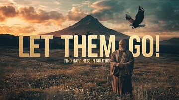 Let Them Go and Learn to Be Happy Alone – Stoic Philosophy for Inner Peace | Eagle of Stoicism!
