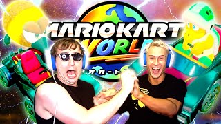 【神回】サバイバルでサワヤン兄弟による奇跡の１位２位なるか！？！？【マリオカートワールド】