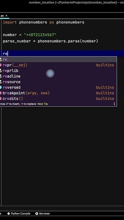 Track Phone Number Location Using Python With Code Example - YouTube