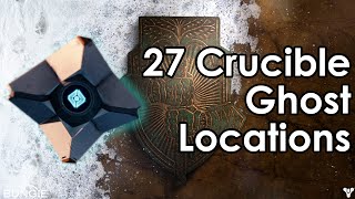 Destiny Rise of Iron: 27 Crucible Map Ghost Locations
