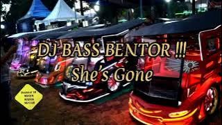 BASS BENTOR !!! She's Gone ( Fikran kaharu Remix ) 2022 !!!