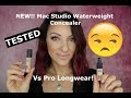 NEW Mac Studio Waterweight Concealer review | VS My holy Grail!