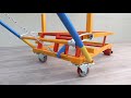 Homemade a  smart trolley combine lifter function for my workshop