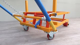 Homemade A  Smart Trolley Combine Lifter Function For My Workshop