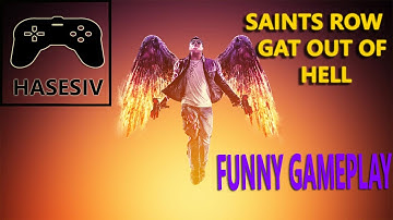 Saints Row Gat Out Of Hell Funny Gameplay On Amd R7 240 2GB DDR3