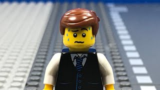 Lego Late For Work (BrickFilm)