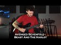 Avenged Sevenfold - Beast And The Harlot (Guitar Cover + All Solos / One Take)