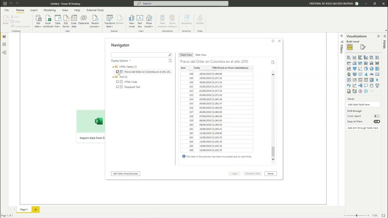 Extraer datos de la web, iterando varias paginas con List Generate