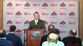 Jim Tressel Luncheon Press Conference (Illinois - Part I)