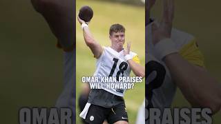 Steelers' Will Howard gets PRAISE from GM Omar Khan at NFL combine?