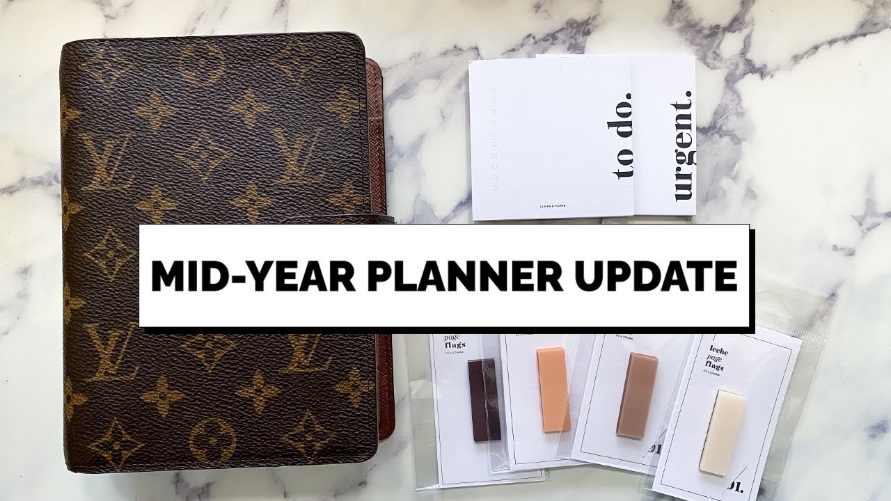 Louis Vuitton Agenda Setup & Flip Through - The Luxe Minimalist