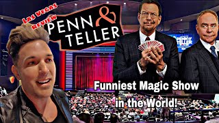A Night out in Las Vegas Penn & Teller Rio Show Experience and Review