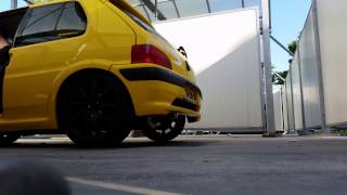 Peugeot 106 GTi Group N KAM Racing Exhaust sound 4K Quality!