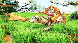 Wild Tiger Simulator 3d animal games Gameplay Android/iOS #1 Dishoomgameplay screenshot 2