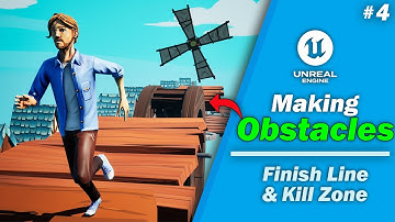 Obstacles in Unreal Engine 5 (Part 4) Platformer Game | Beginners Course