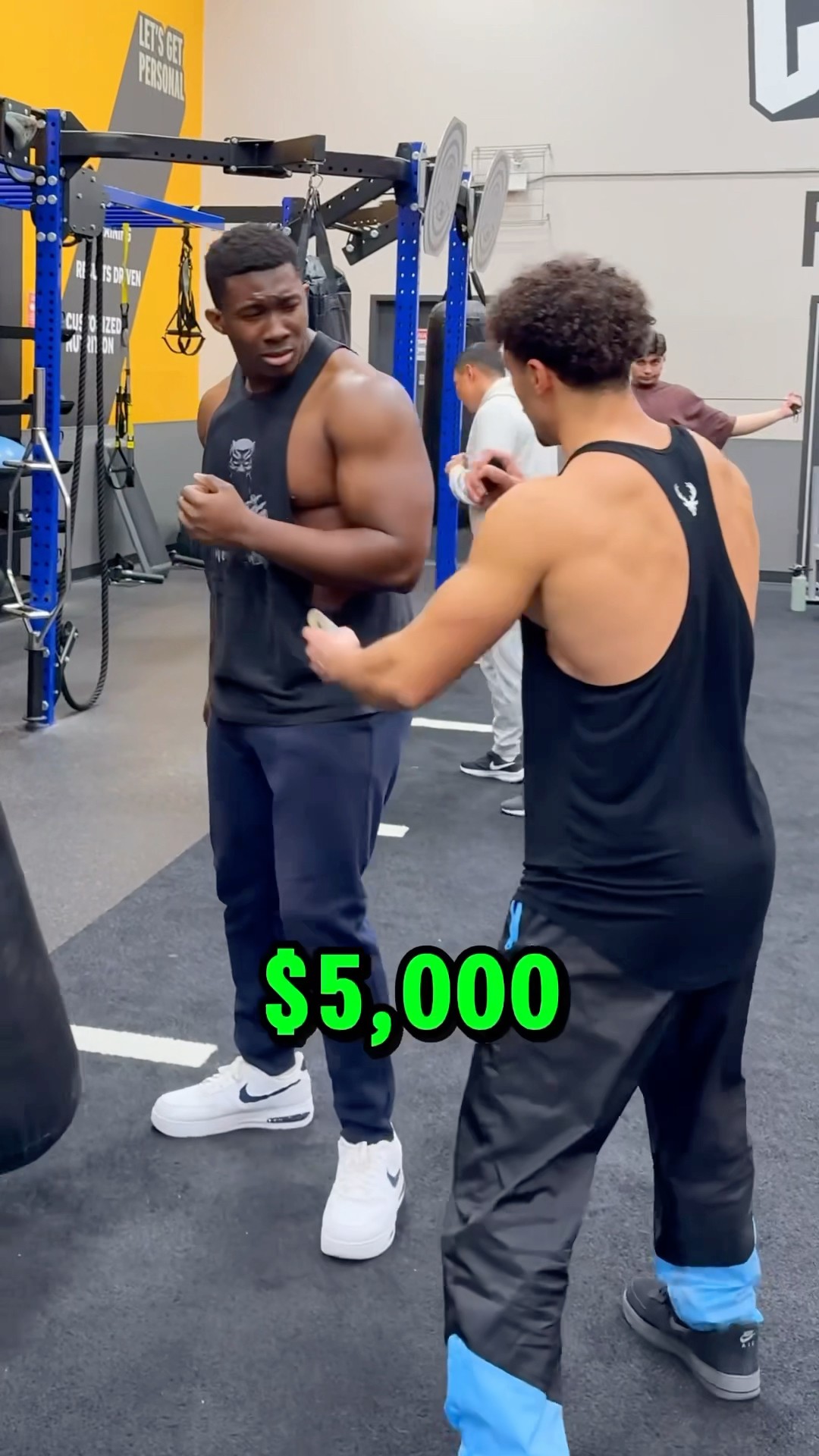 Can he do more pushups for $5,000??⁉️
