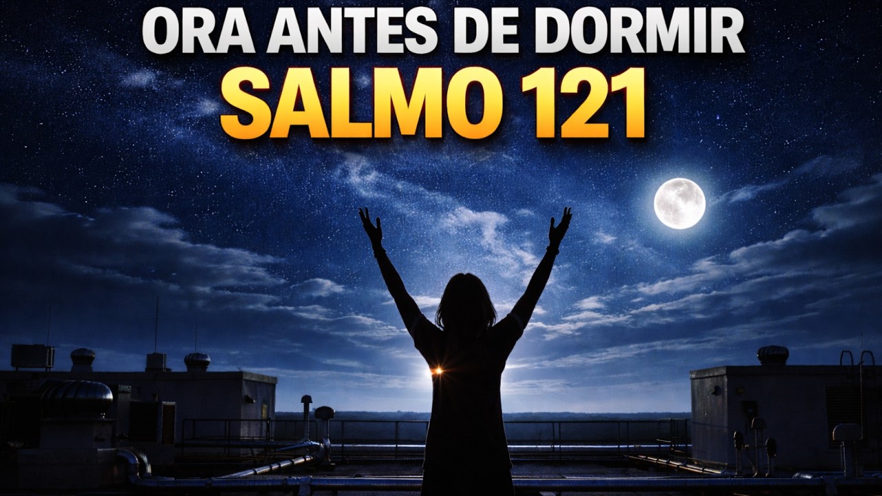 DIOS, NO ME DEJES DORMIR con ANSIEDAD | SALMO 121 que PROTEGE tu SUEÑO esta NOCHE