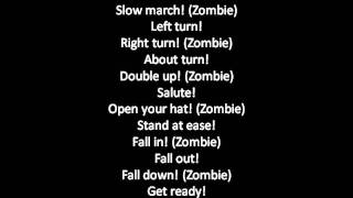 Zombie Fela kuti with lyrics