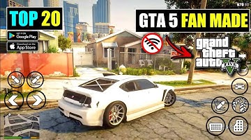 Top 20 Best GTA V Fan Made Games For Mobile (with names) New Games 2023