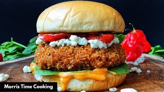 Spicy Mushroom Burger  | Lesson #115 | Morris Time Cooking