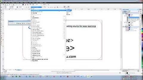 How do I Print/Merge in CorelDRAW?