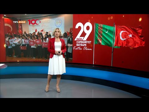 Türkmenistan’da Cumhuriyet’in Yüzüncü Yılı Coşkuyla Kutlandı