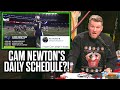 Pat McAfee Reacts To Cam Newton's INSANE Daily Schedule