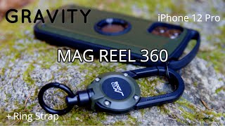iPhone 12 Pro ルートコー MAG REEL 360 ＆ Ring Strap