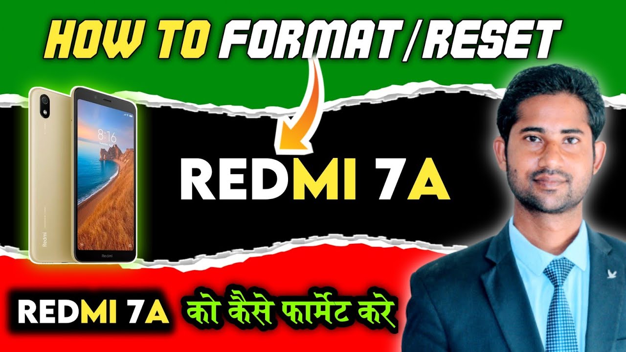 How to Format/Reset Redmi 7A Phone in 2022 Redmi 7A ko kaise Format