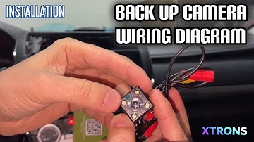 Back up Camera Installation and Wiring Diagrams | XTRONS