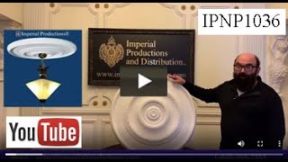 Imperial Medallion IPNP1036, a multi-ring medallion 30 inch