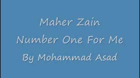 ▶ Maher Zain   Number one for me  Arabic & english  lyrics   YouTube