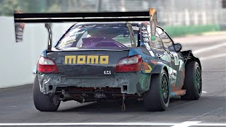 Twin Turbo EJ25 Subaru Impreza STi Time Attack Project Car by GMCRacing | OnBoard @ Monza racetrack